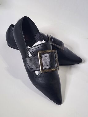 Strange Cvlt ~ Grimm Buckle Flat Witchy Shoes